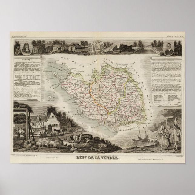 Dept. De La Vendee Poster (Front)
