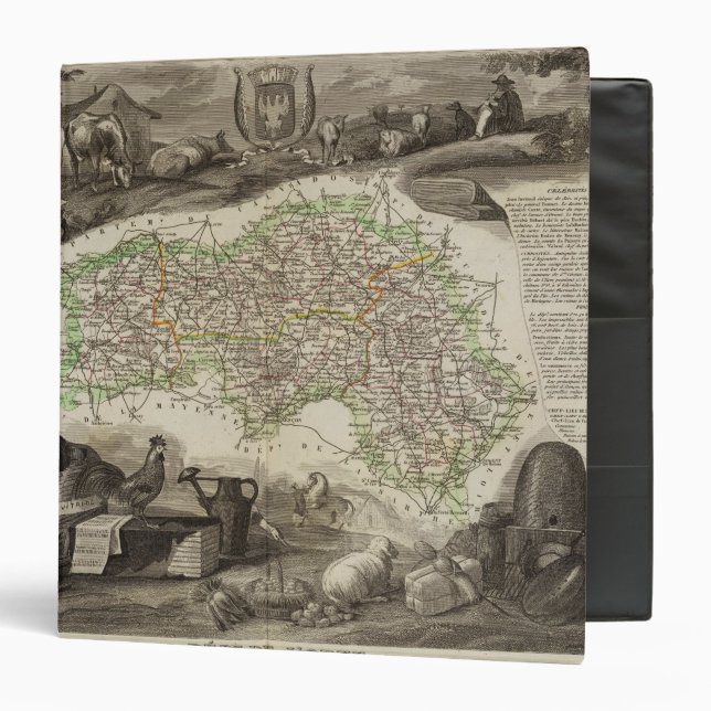 Dept. De L'Orne Binder (Front/Inside)