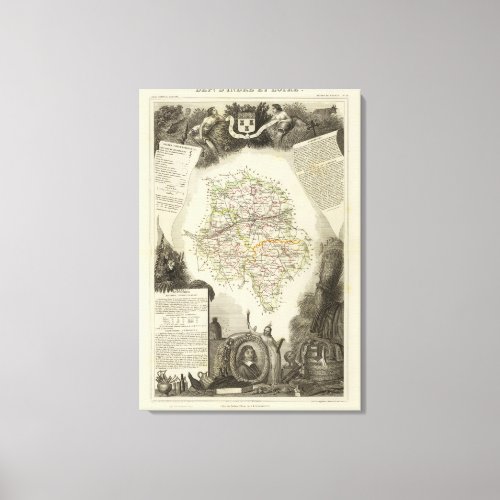 Dept DIndre and Dormouse Canvas Print
