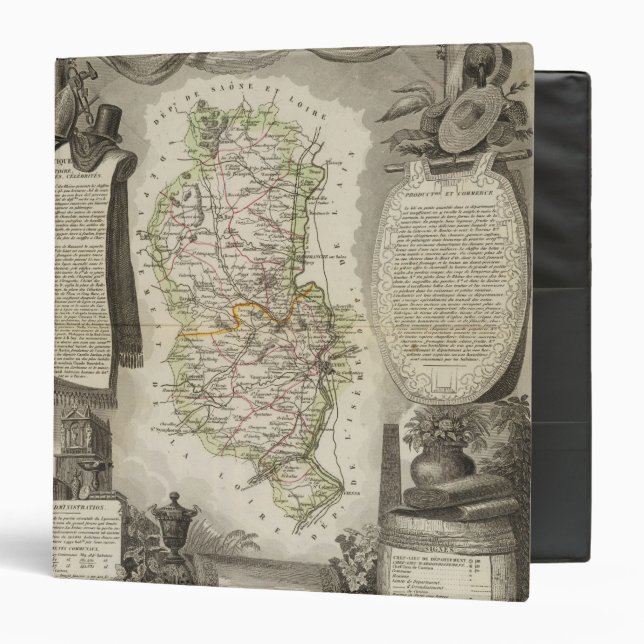 Dept Du Rhone Binder (Front/Inside)