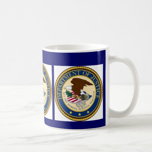 DEPT OF JUSTICE MUG