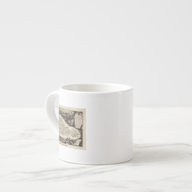 Dept. of Moselle Espresso Cup (Front Left)