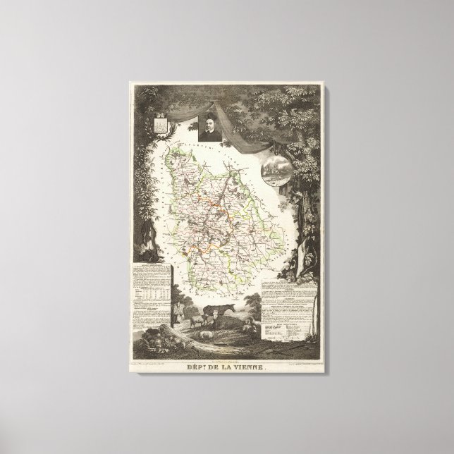 Dept Of Vienna Canvas Print (Front)