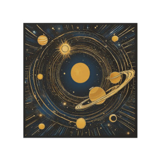 Depths of the Cosmos Wood Wall Art