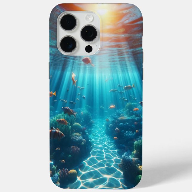 Depths of the Ocean Phone Cover (Back)