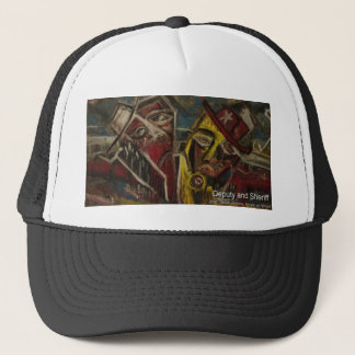 deputy and sherrif trucker hat