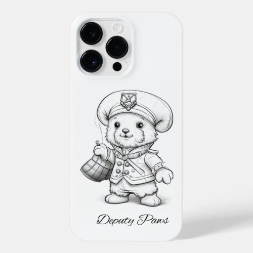 Deputy Paws iPhone 14 Pro Max Case