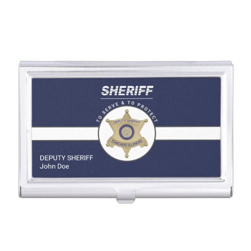 Deputy Sheriff Business Card Case