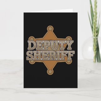 Deputy Sheriff Card