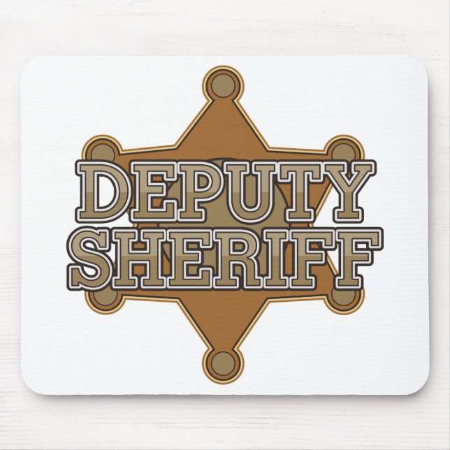 Deputy Sheriff Mouse Pad (Front)