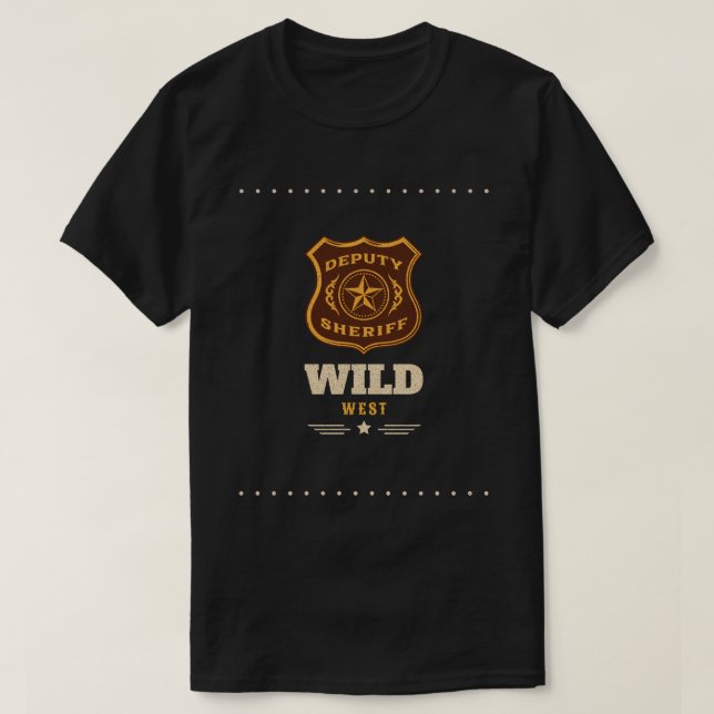 Deputy Sheriff T-Shirt (Design Front)