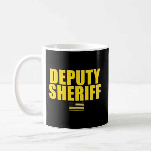 Deputy Sheriff Uniform Coffee Mug