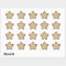 Deputy Sheriff with Your Name Badge Sticker