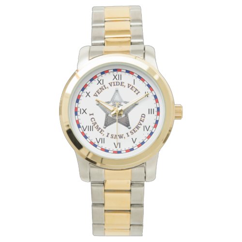 Deputy Sheriffs Badge Logo Watch