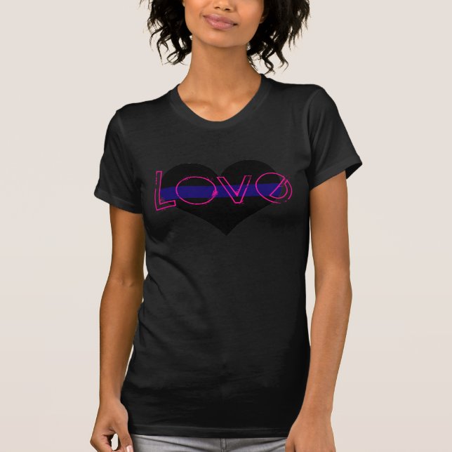 Deputy Wife Life Love T-Shirt (Front)