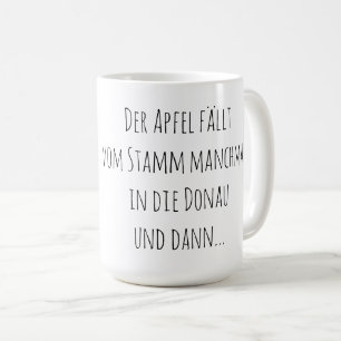 Der Apfel / German Mug