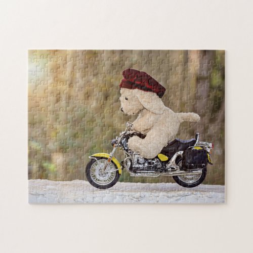 Der  Biker  _ Jigsaw Puzzle