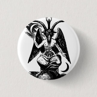 Der Daemon Baphomet Pinback Button