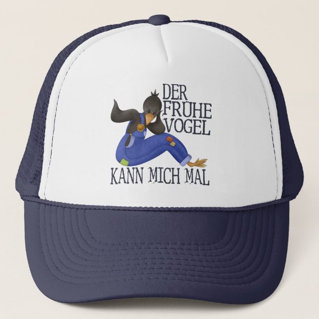 Der Frühe Vogel Trucker Hat (Front)
