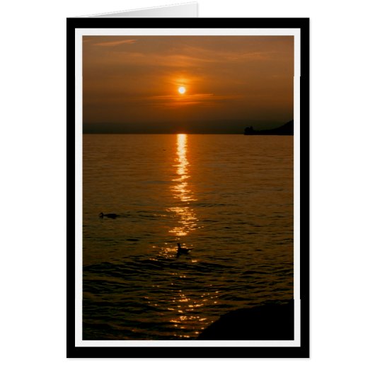 der letzte Abend .... Karte (Front)