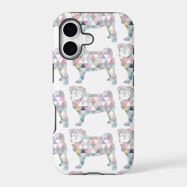 Der Mops Iphone Case (Back)