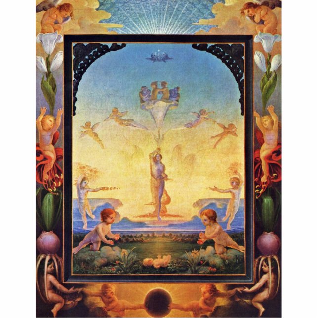 Der Morgen By Runge Philipp Otto (Best Quality) Cutout (Front)