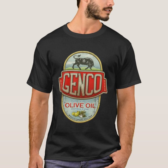 Der Pate - Genco Olive Oil Co T-Shirt (Front)
