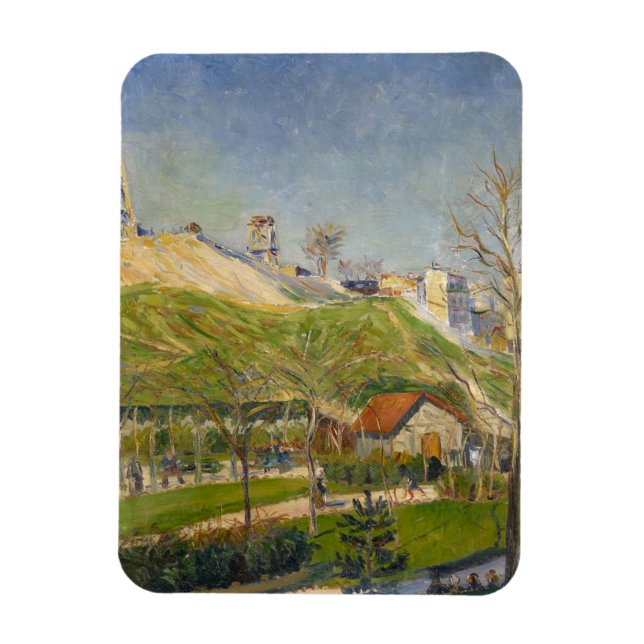 Der Square Saint-Pierre | 1883-84 Magnet (Vertical)