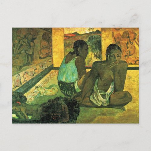 Der Traum Te Rerioa By Gauguin Paul Postcard