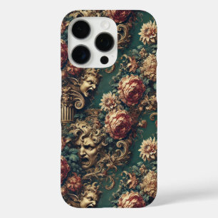 Deranged Decadence – Gothic Victorian Floral iPhone 16 Pro Case