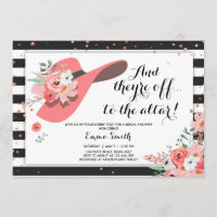Derby Bridal Shower Invitation Wear a Hat Horse ct