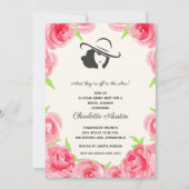 Derby Bridal Shower Wear a Hat Invitations (Front)