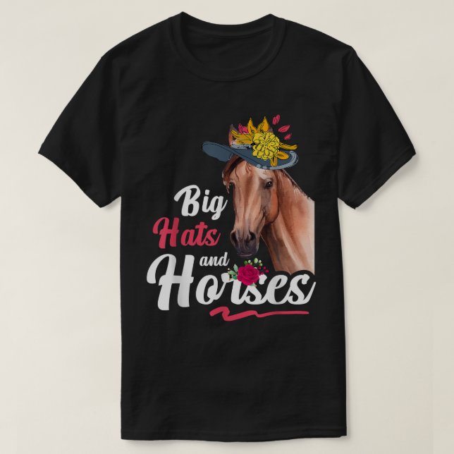 Derby Day 2022 Derby horse derby dress Derby  T-Shirt (Design Front)
