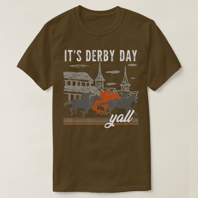 Derby Day 2023 Derby horse derby dress Derby Suit  T-Shirt (Design Front)