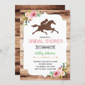 Derby day bridal shower party invitation (Front/Back)