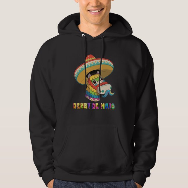 Derby De Mayo Kentucky Horse Race Pinata_1 Hoodie (Front)