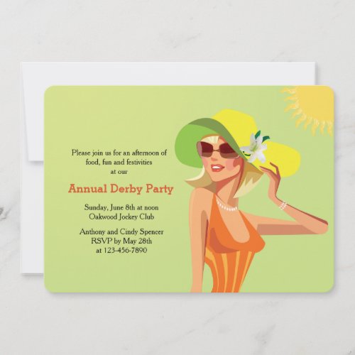 Derby Flair Invitation