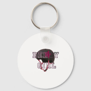 Derby Girl Keychain