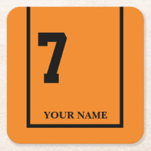 Derby Horse Race Orange 7 Personalized