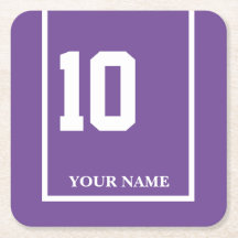 Derby Horse Race Purple 10 Personalized