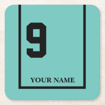 Derby Horse Race Turquoise 9 Personalized