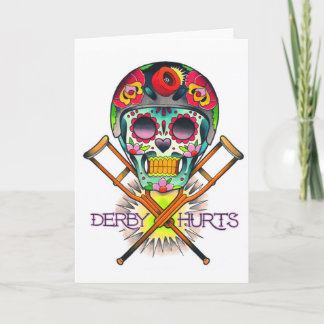 Derby Hurts Card