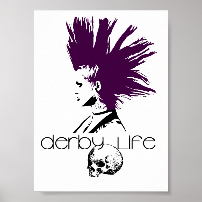 Derby Life Logo Poster (Front)