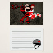 Derby Rules Mini Note Cards (Front & Back)