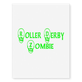 Derby Zombie Skulls tattoo