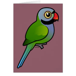 Birdorable Derbyan Parakeet Greeting Card