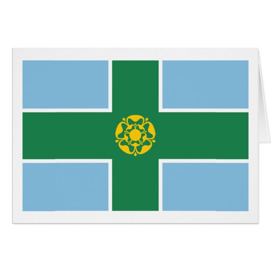 Derbyshire Flag (Front Horizontal)