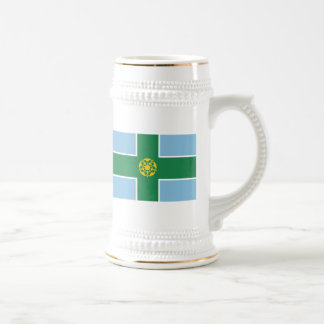Derbyshire Flag Beer Stein
