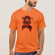 Dercum's Disease Warrior Awareness Ribbon Tshirt