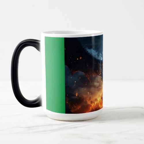 Dergon image  magic mug